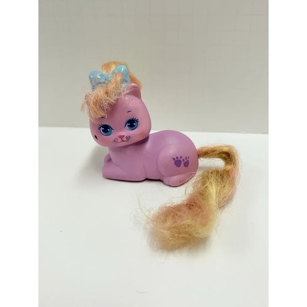 VTG‎ Mattel 1989 My Little Pretty Kitty PURPLE PAWS Growing Hair First Release
